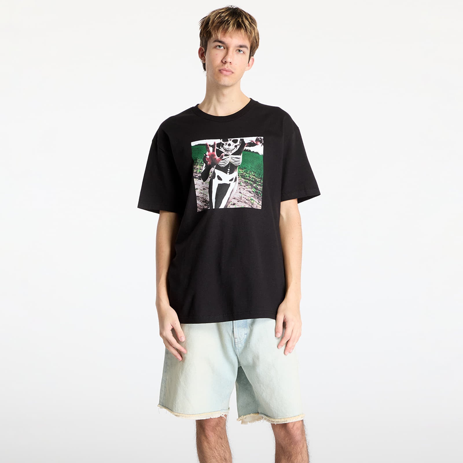 Koszulka PLEASURES x Slipknot Skeleton T-Shirt Black S