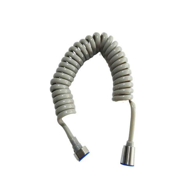 Spring Flexible Shower Hose Plastic Bathroom Sprayer Telephone Line Tube Water Plumbing Replacement Spare SuppliesCL240801
