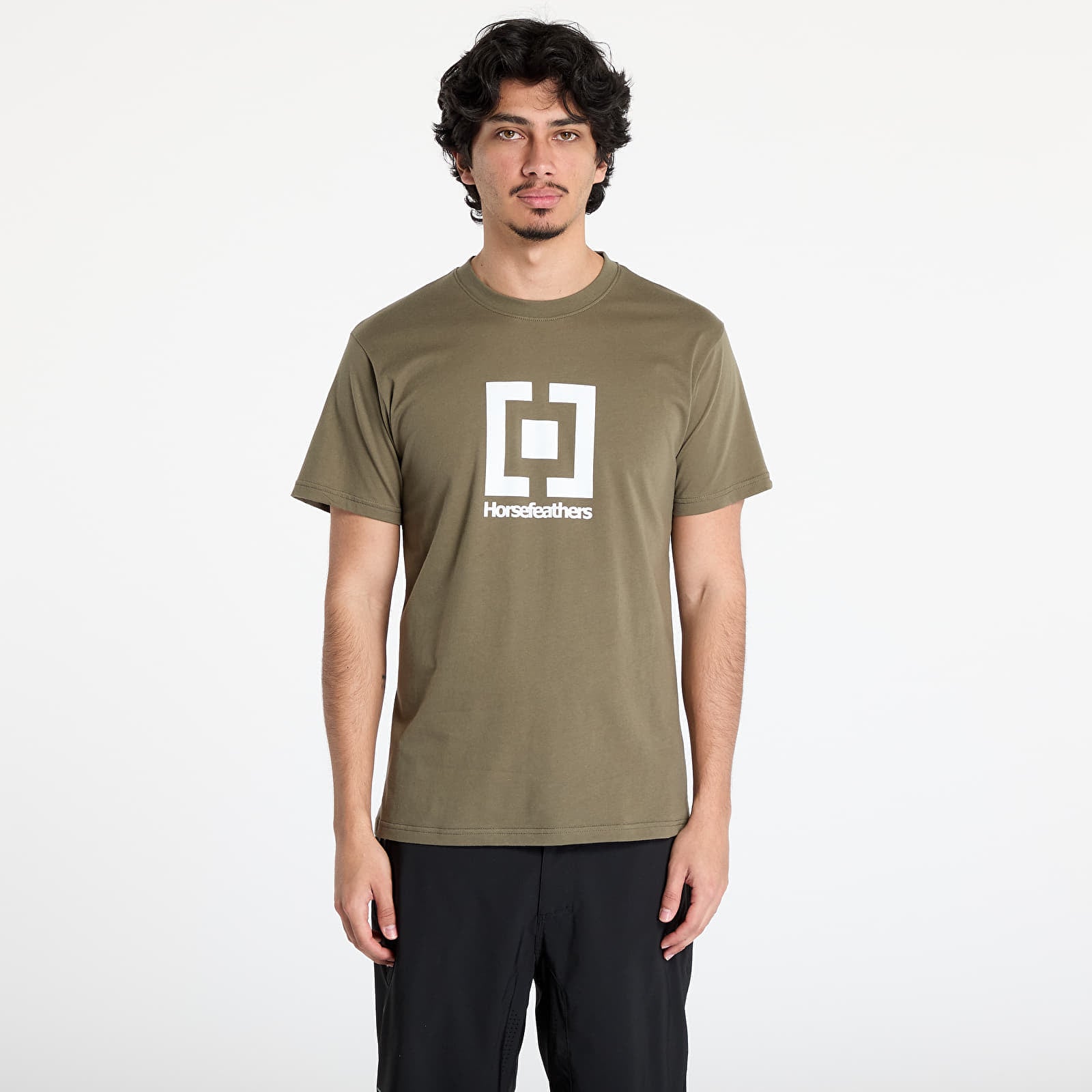 Koszulka Horsefeathers Base T-Shirt Burnt Olive S