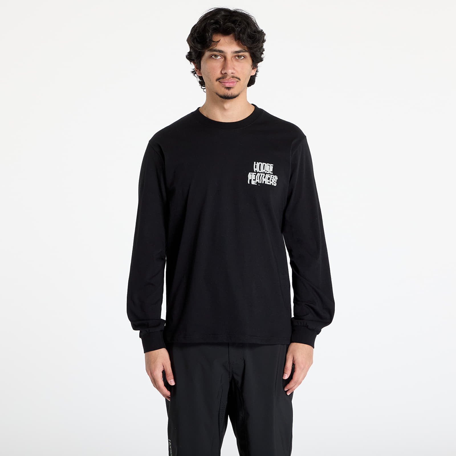 Koszulka Horsefeathers Xerox Long Sleeve T-Shirt Black S