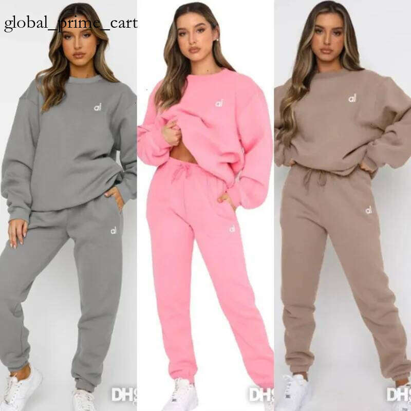 Alohoodie Designer Womens Tracksuits Fall And Winter Two Piece Pants Set Casual Sporty Sweatsuit 2Pcs Sets