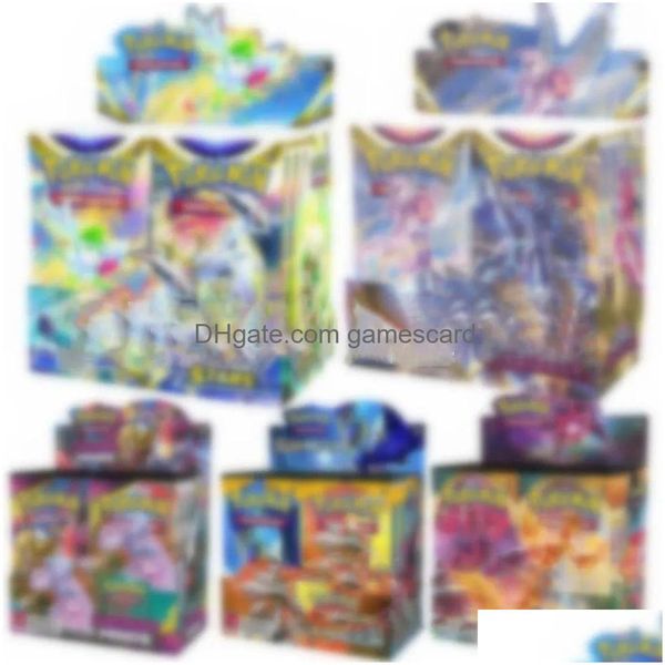 Wholesale 360-Pcs Card Games Entertainment Collection Board Game Battle Cards Elf English Drop Delivery Dhek7