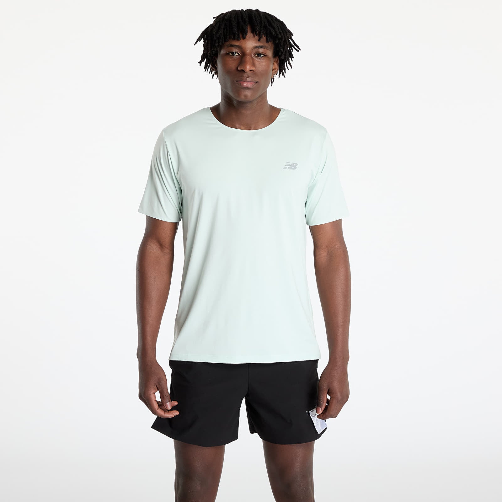 Koszulka New Balance Race Day T-Shirt Clay Ash S