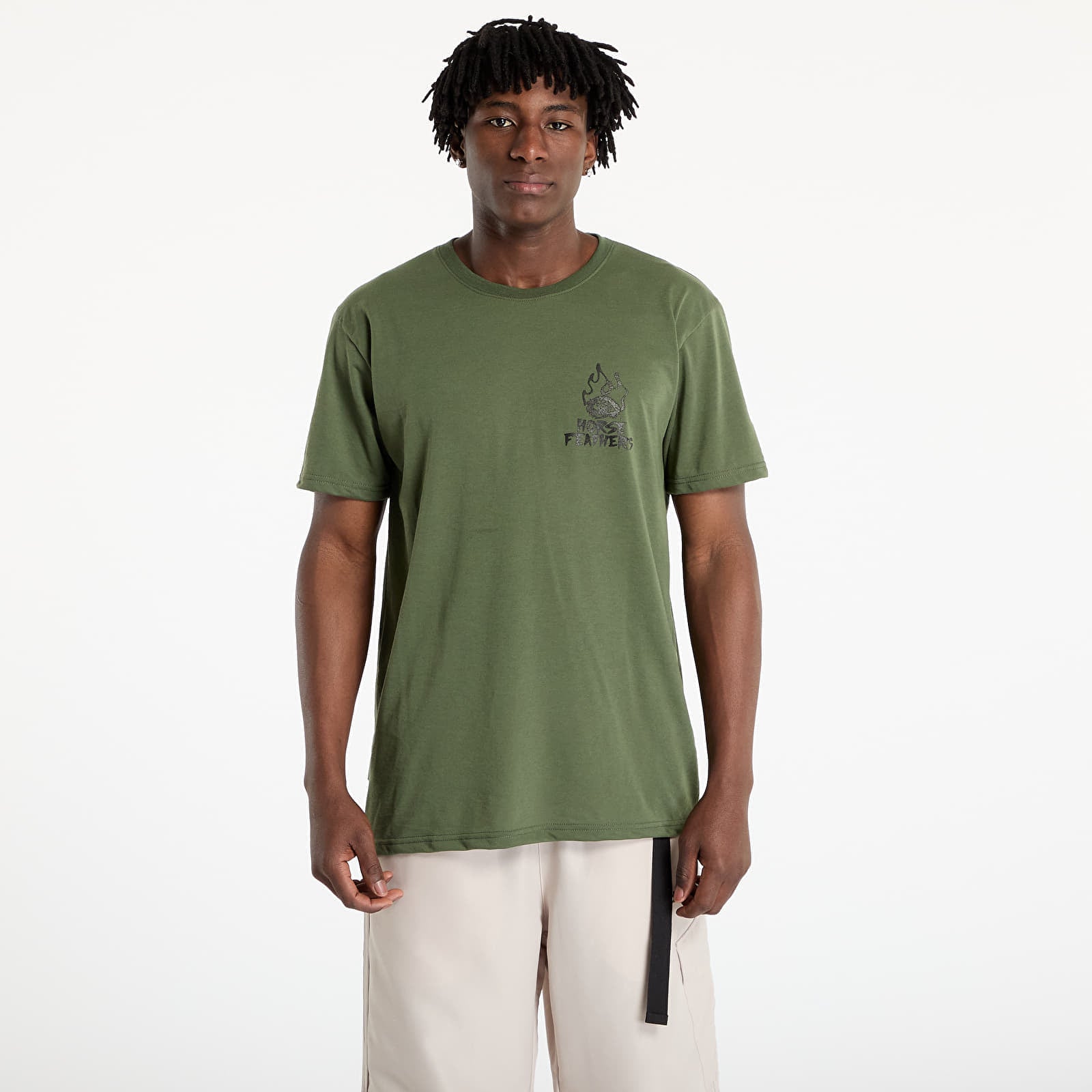 Koszulka Horsefeathers Reckless Tech T-Shirt Thyme S