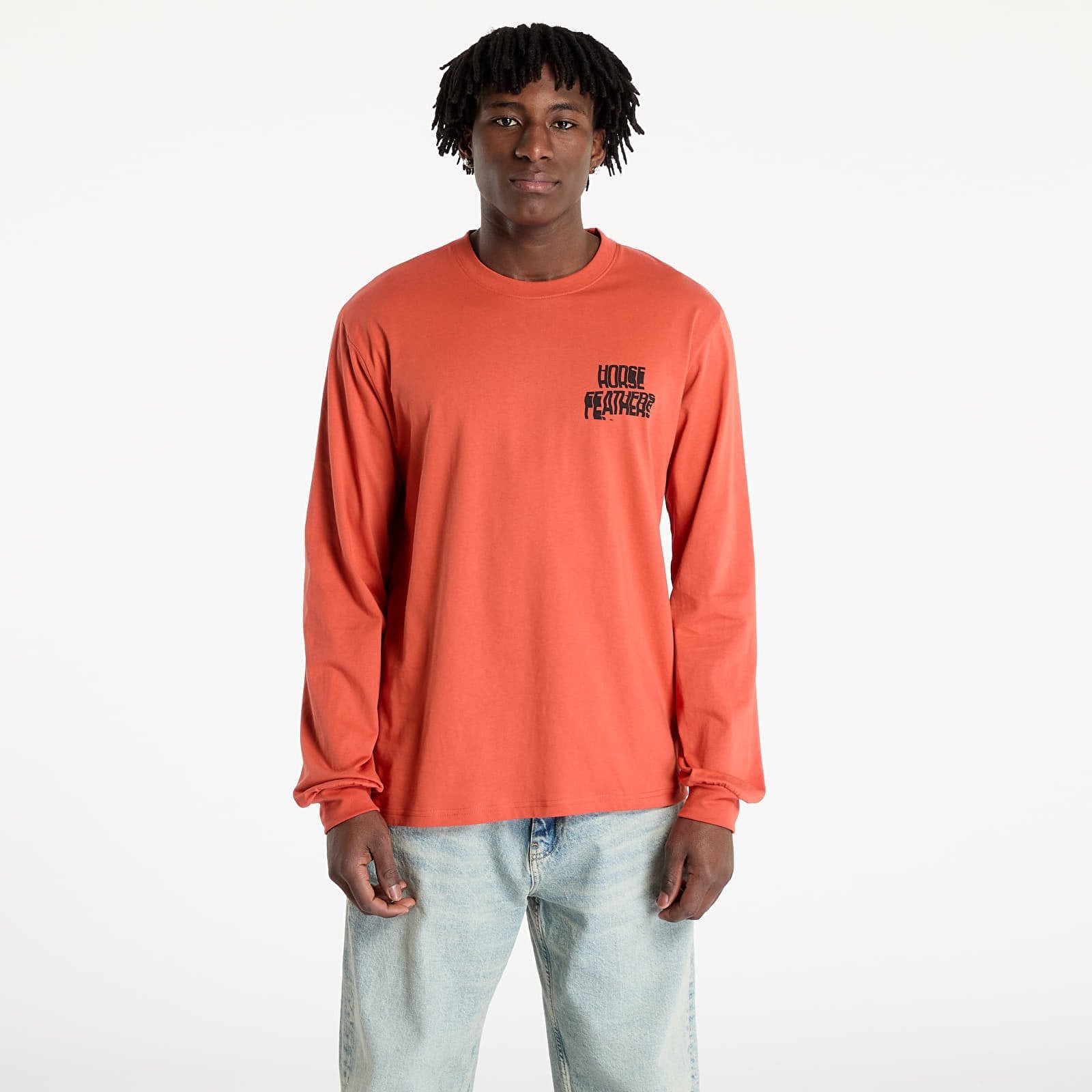 Koszulka Horsefeathers Xerox Long Sleeve T-Shirt Ginger S
