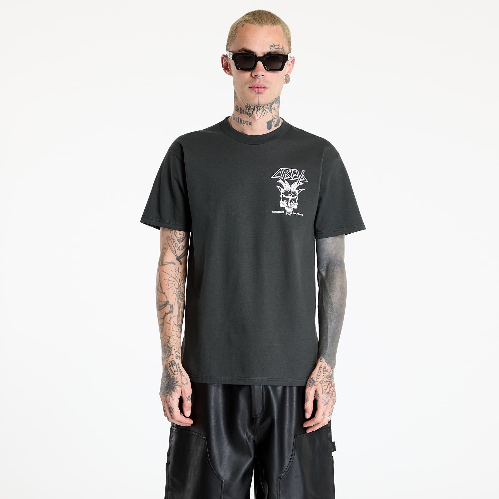 Koszulka OBEY Harbinger Of Peace T-Shirt Vintage Black S