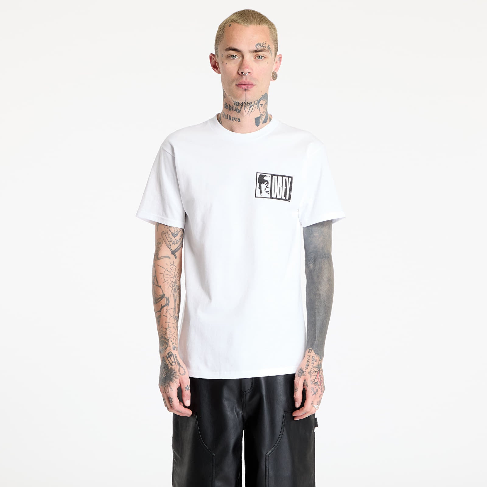 Koszulka OBEY Half Icon T-Shirt White L