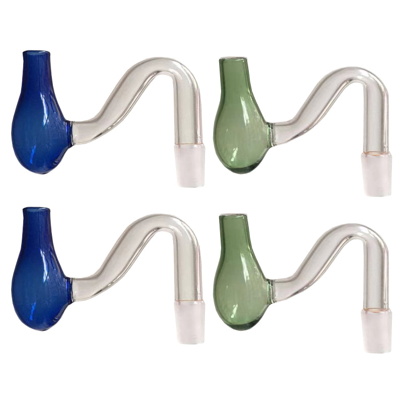 New Glass Oil Burner Smoking Bowl Downstem 10mm Male Bowls Slide for Hookah Bongs Water Pipe Wholesale