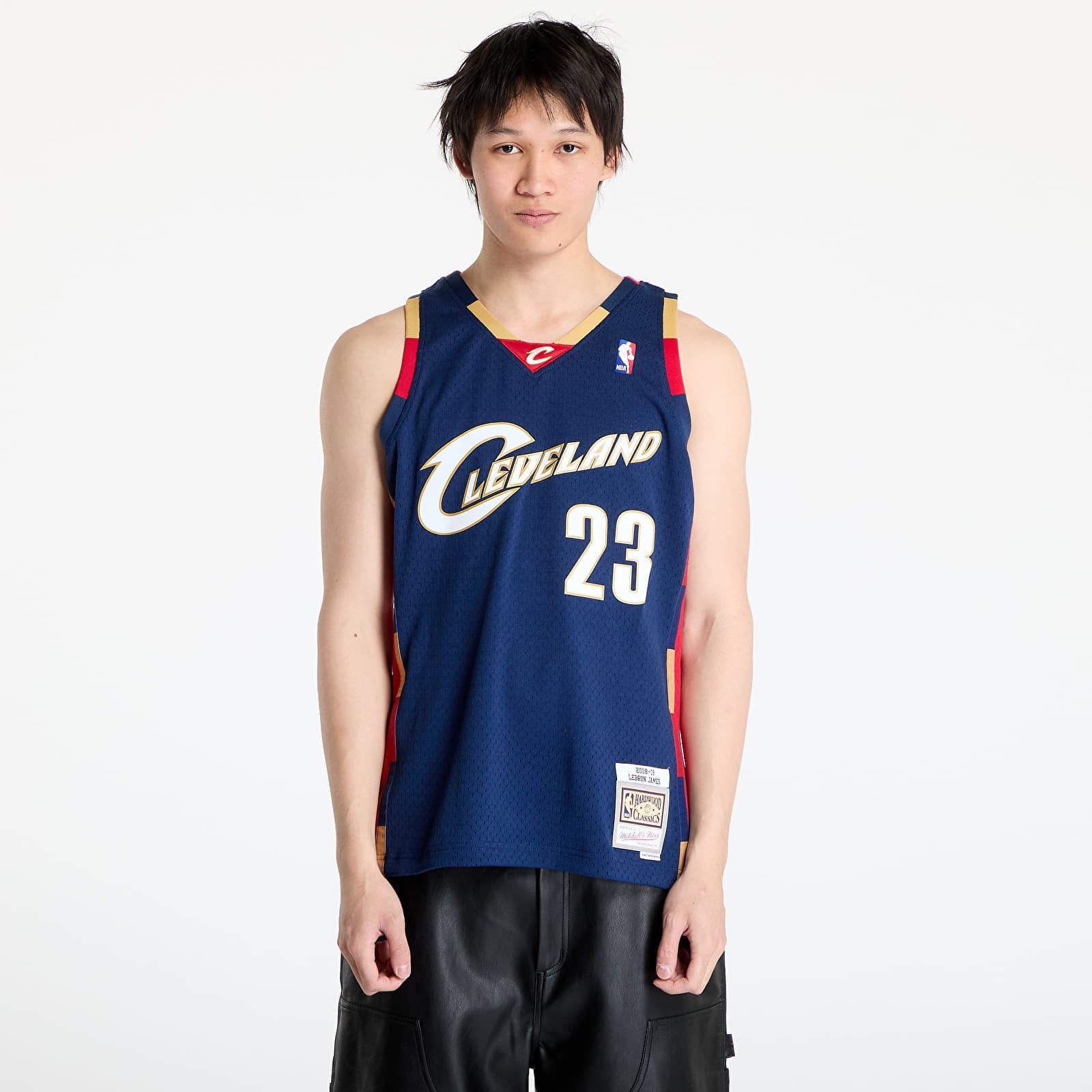 Jersey Mitchell & Ness NBA Cavaliers 2008 Lebron James Swingman Alternate Jersey Navy XXL