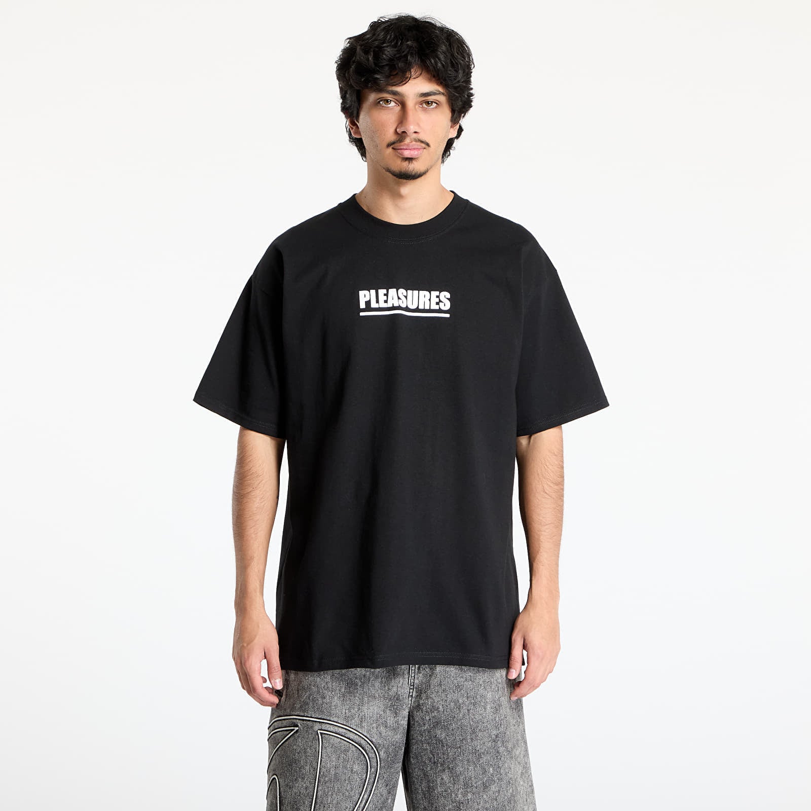 Koszulka PLEASURES Scripture T-Shirt Black S