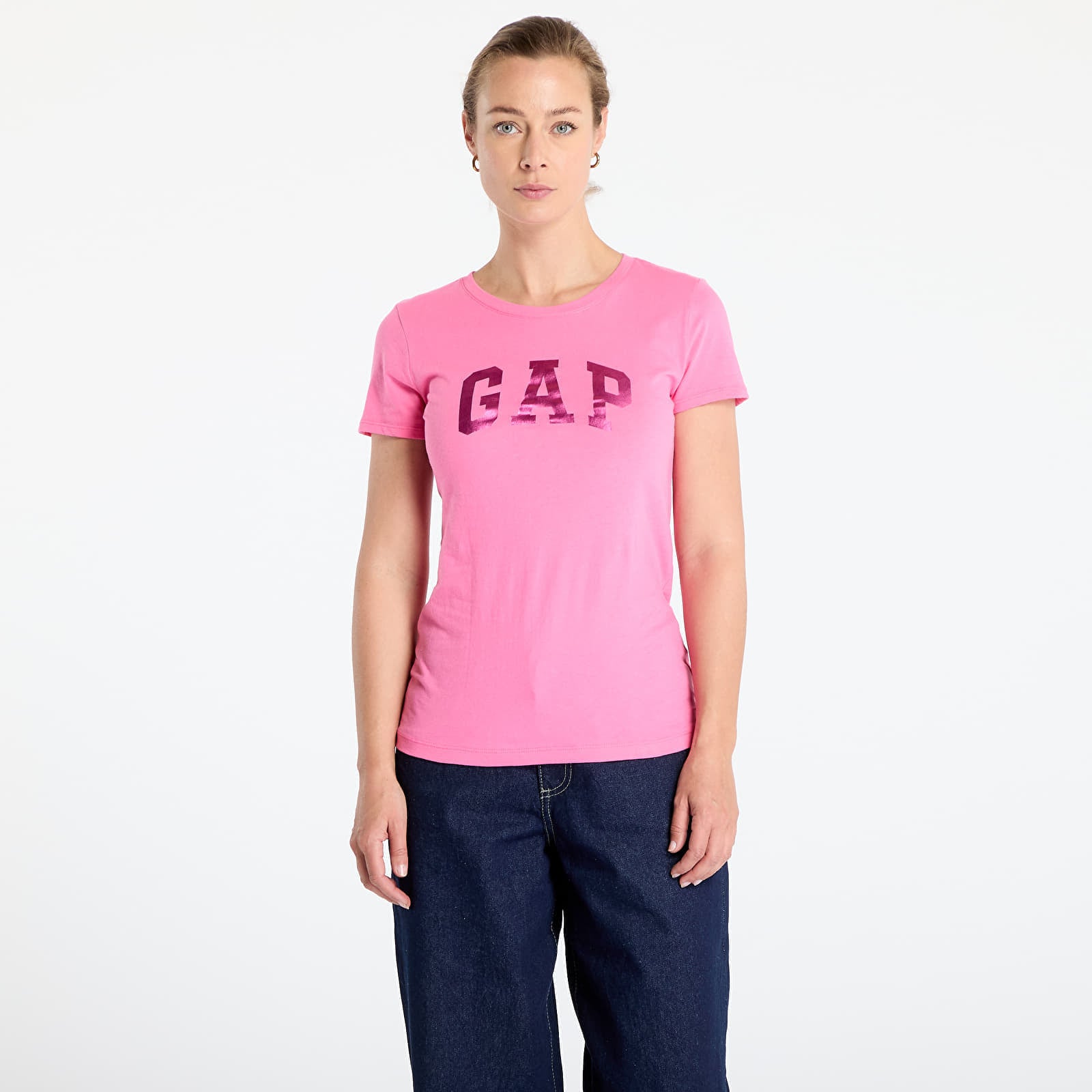 Koszulka GAP Logo T-shirt Pink L