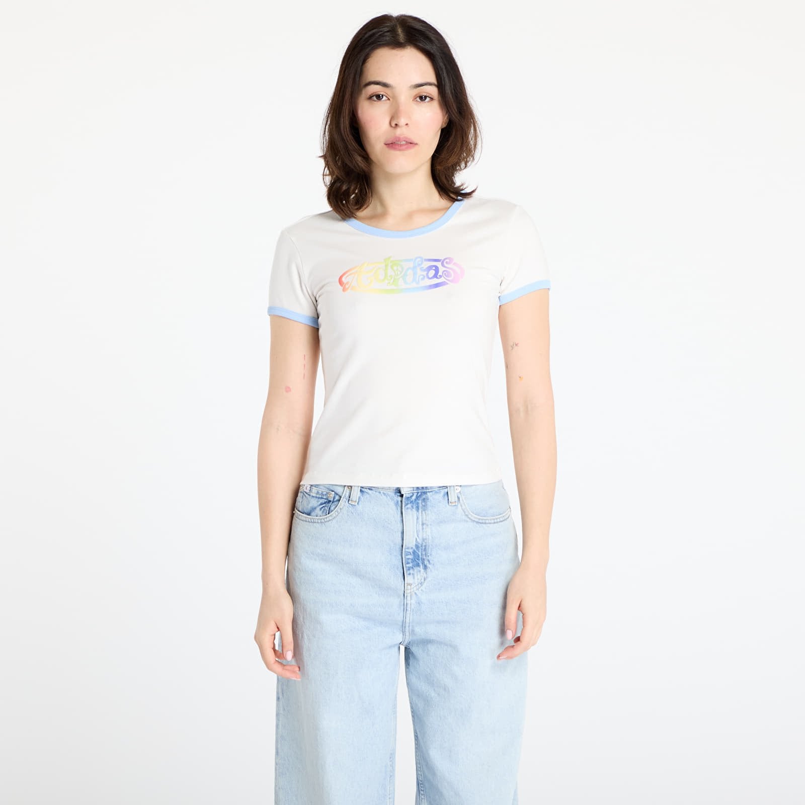 Koszulka adidas x Jeremy Scott Graphic Slim T-Shirt Cloud White XS