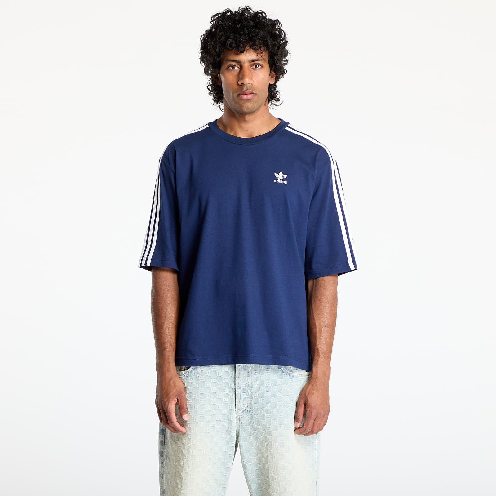 Koszulka adidas Adicolor Oversized T-Shirt Night Indigo L