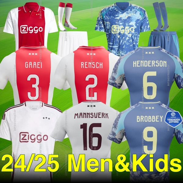FANS Player 24 25 TADIC Soccer Jerseys BASSEY BERGHUIS HOME KLAASSEN BERGWIJN AWAY MARLEY THIRD 2024 2025 Football Shirts Men Kids Kits CRUY