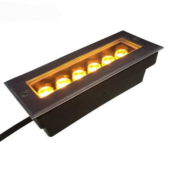 Waterproof Led Light garden underground 6W IP68 Outdoor Buried Garden Path Spot Recessed Inground Lighting CL240813
