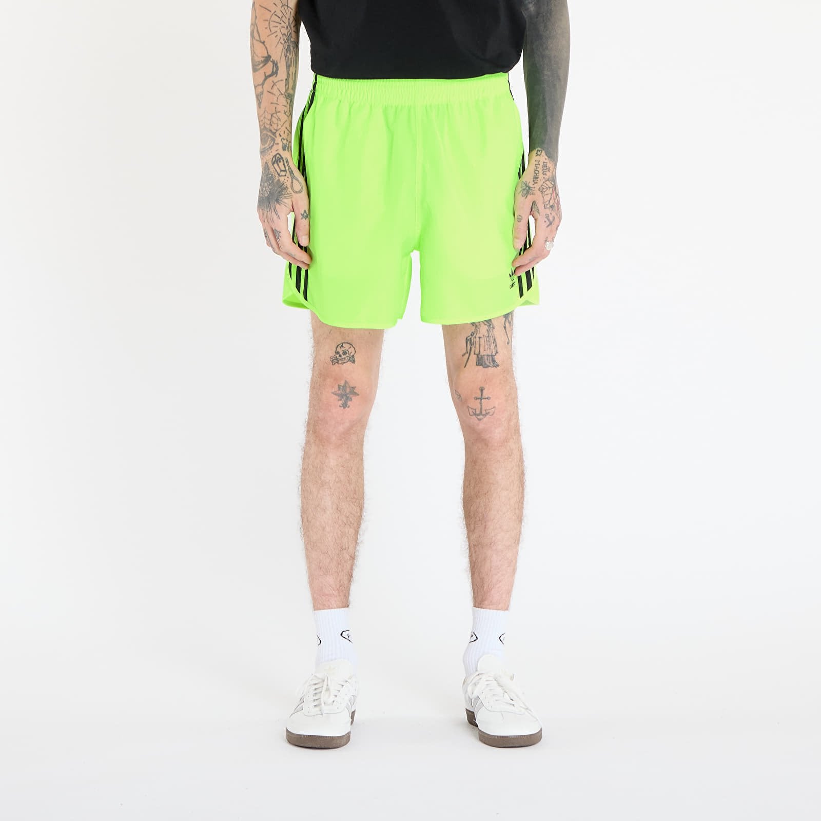 adidas Adicolor Classics Sprinter Shorts Signal Green- Black M
