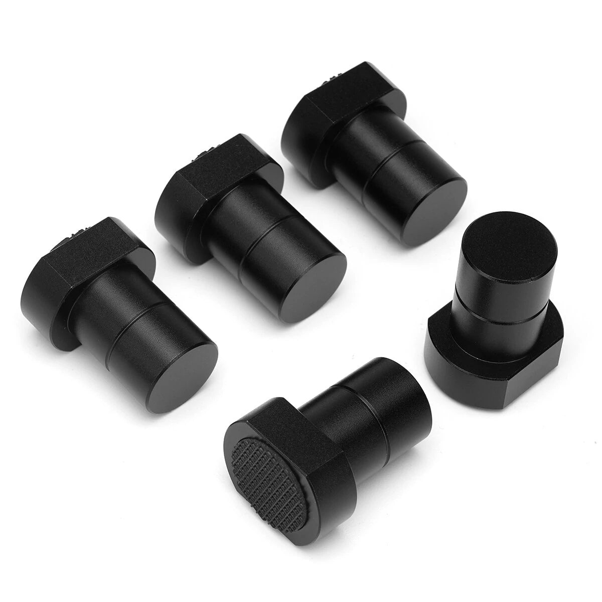 ENJOYWOOD 19-20mm Woodworking Quick Release Bench Dogs Clamp Desktop Tenon with Non-slip Pad Table Limit Block Table Sto