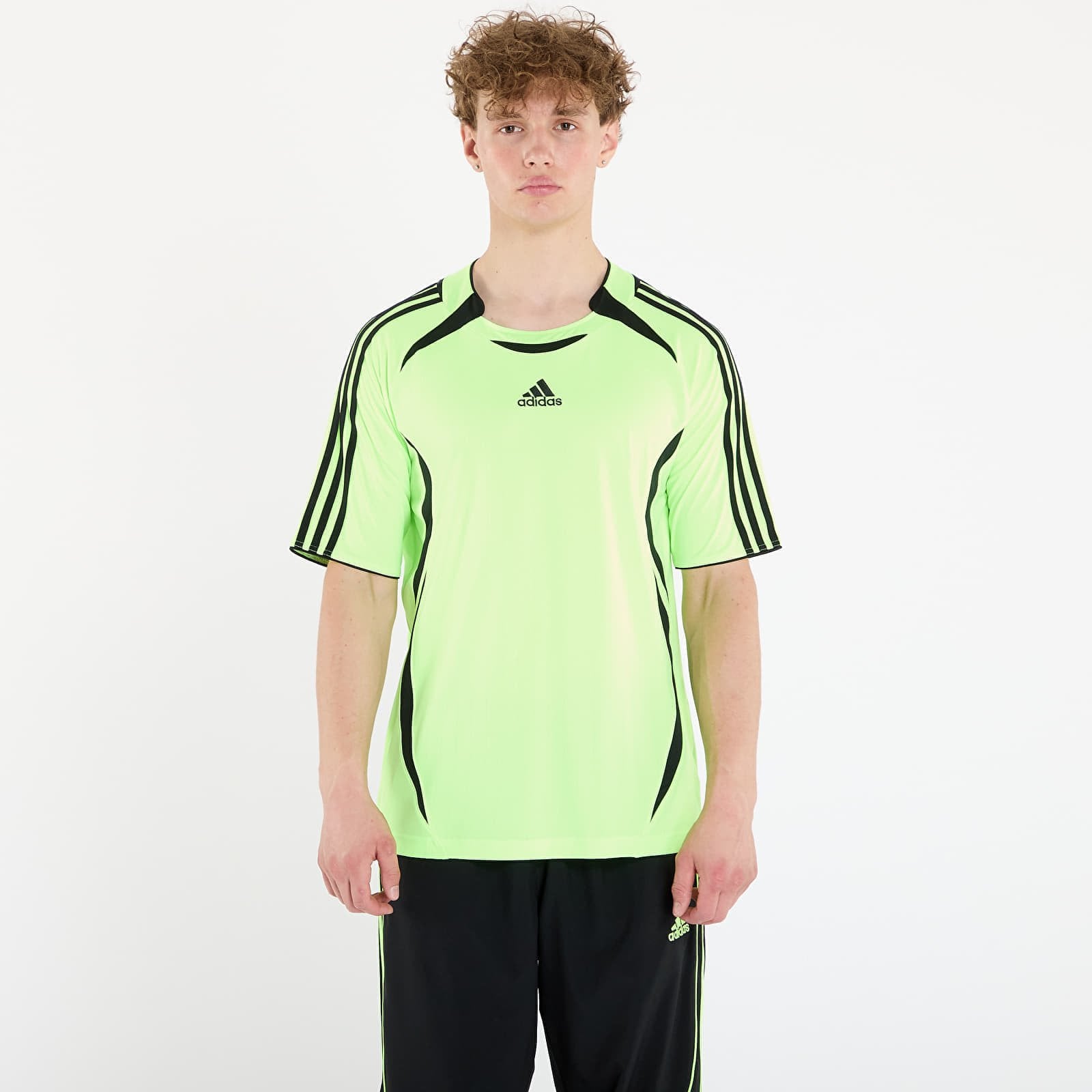 Koszulka adidas Teamgeist Adicolor T-Shirt Signal Green- Black M