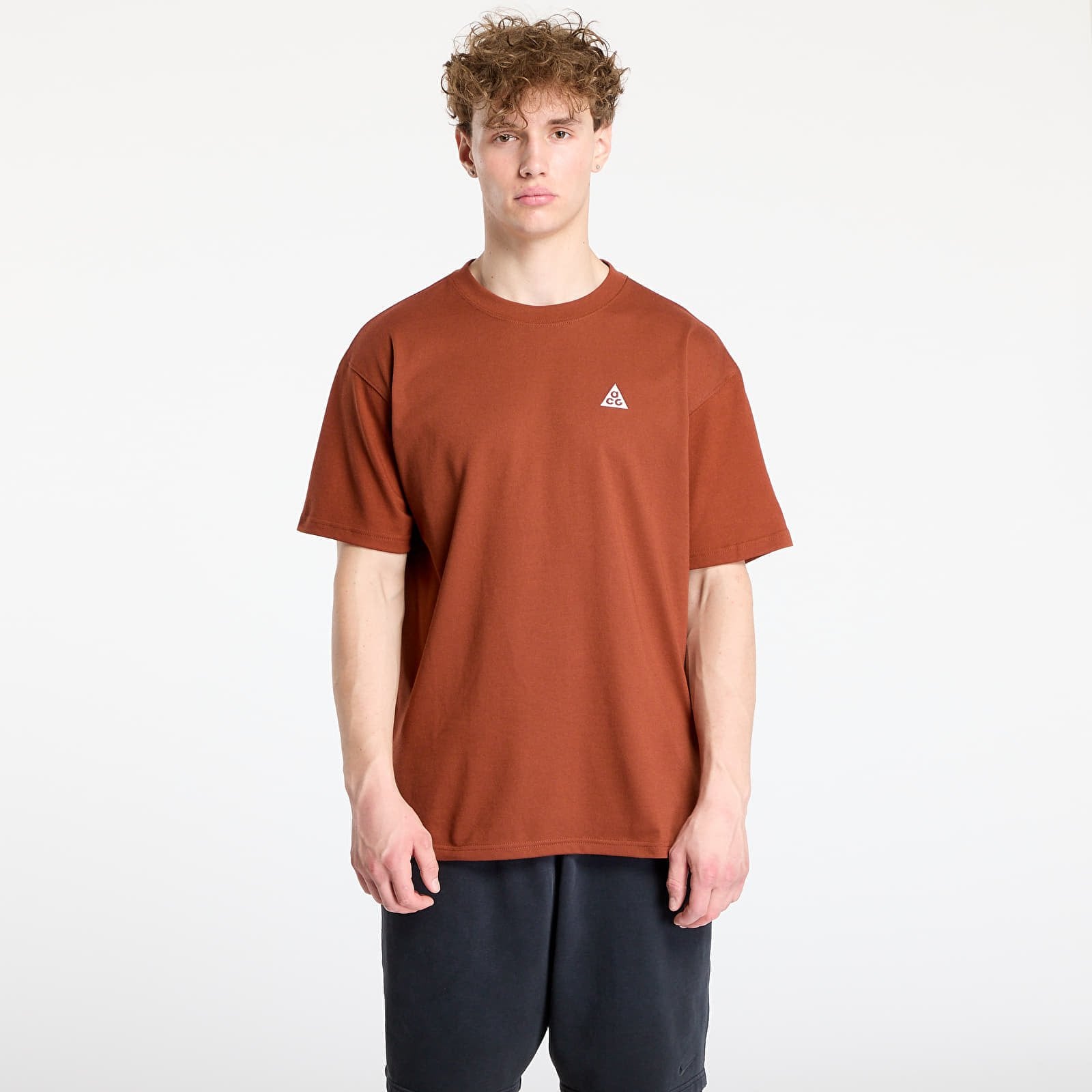 Koszulka Nike ACG Men's Max90 T-Shirt Cinnamon- Picante Red XL