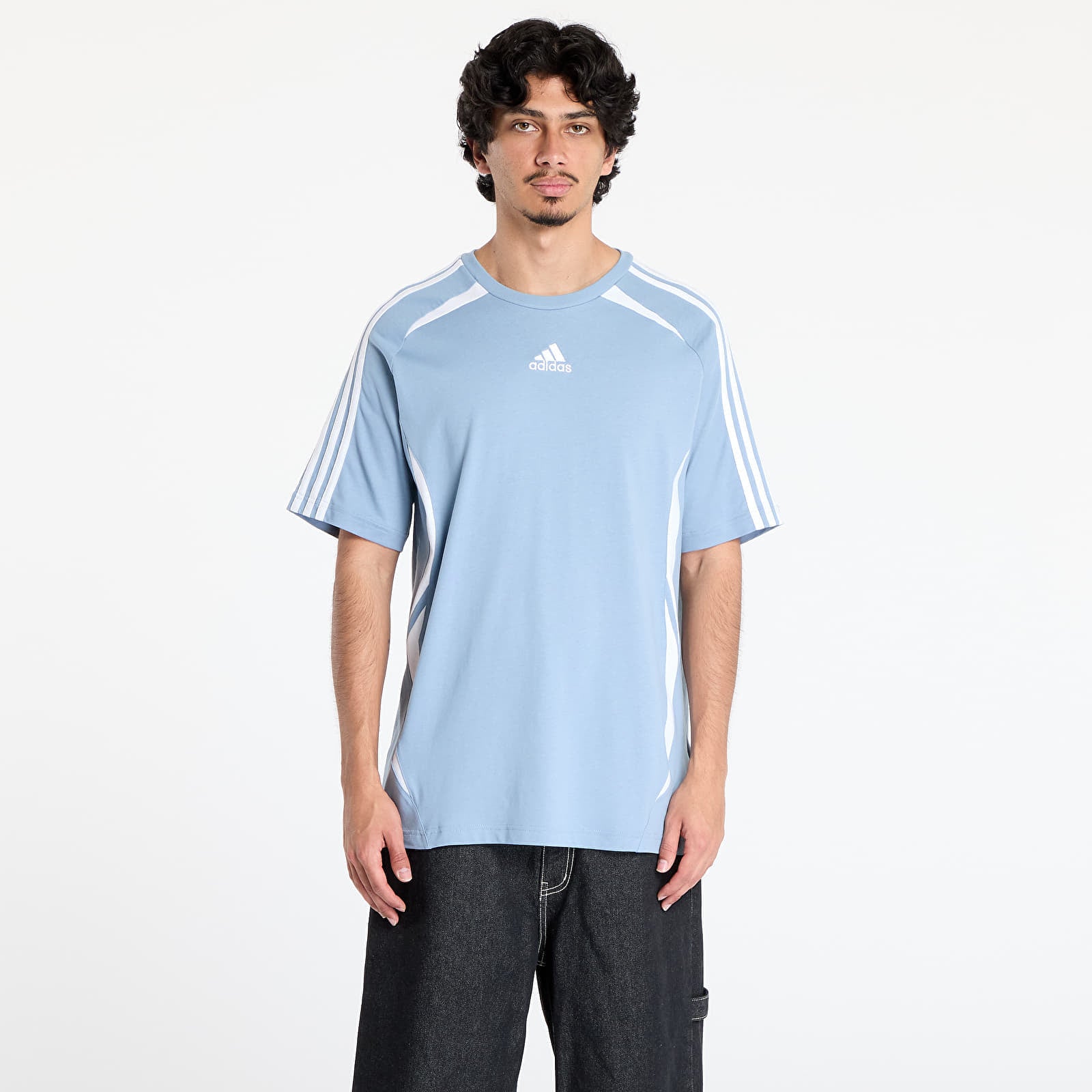 Koszulka adidas Teamgeist Cotton T-Shirt Tactile Blue S
