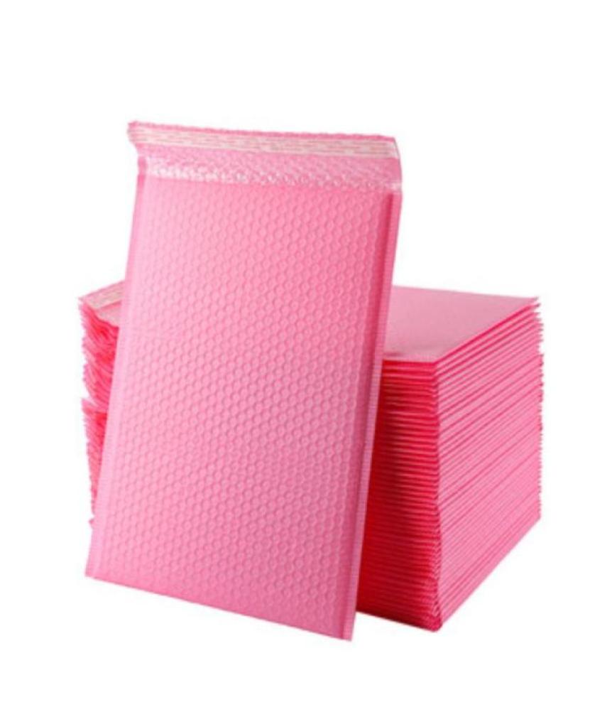 Gift Wrap 50 Pcs Poly Bubble Envelope Pink Mail Packaging Bags Envelopes Lined Mailer Self Seal Internet Mailers6711337