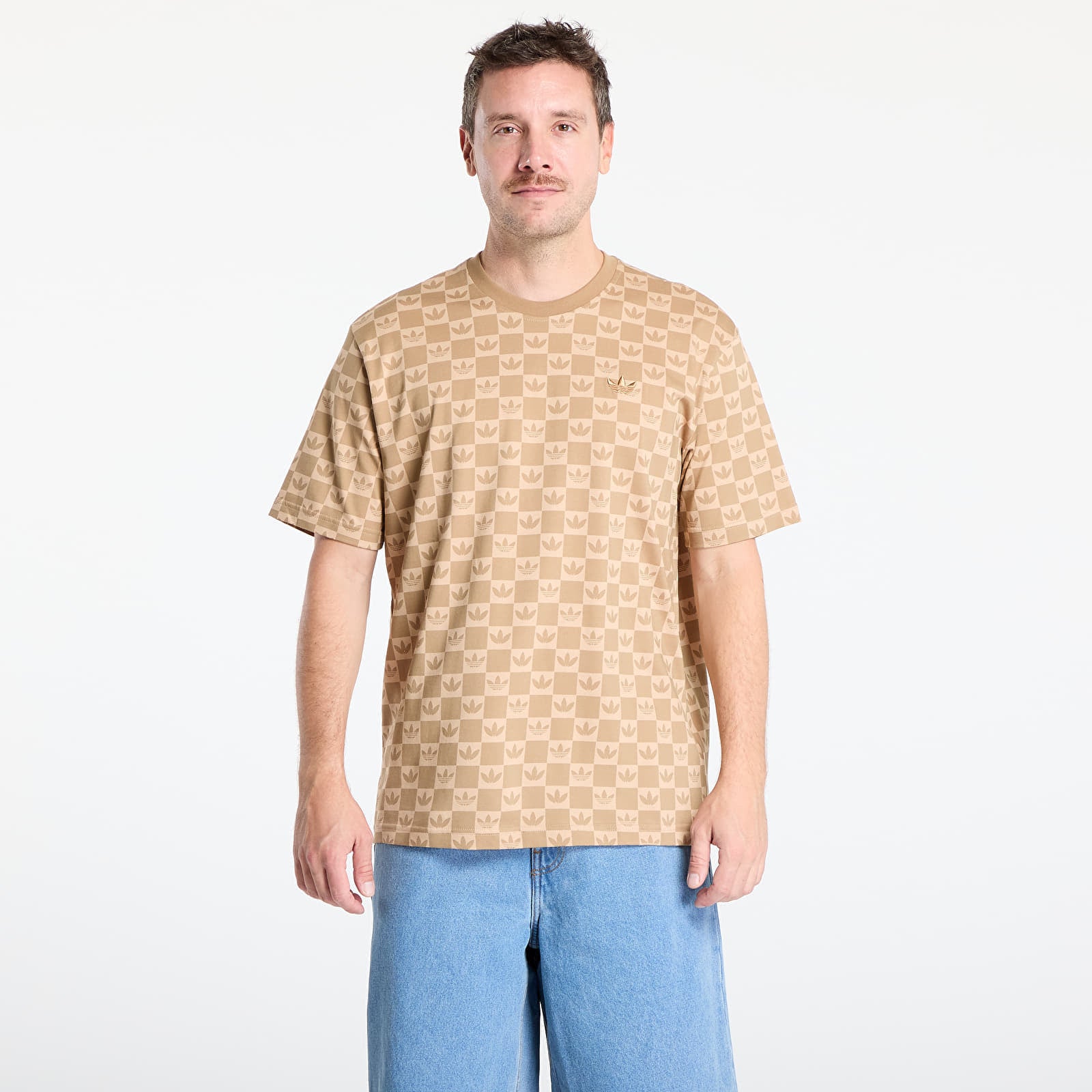 Koszulka adidas Monogram Loose T-Shirt Cardboard M