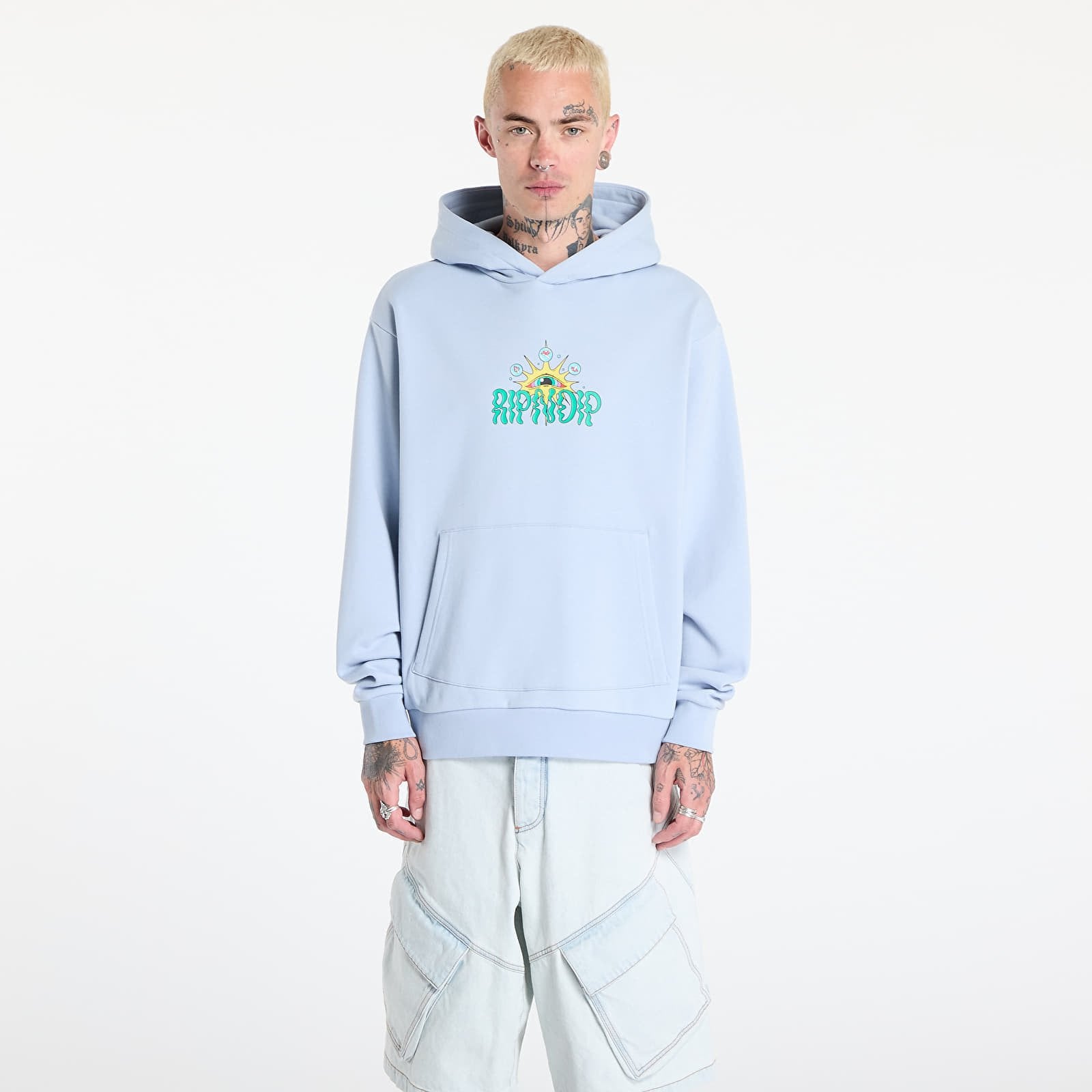 Bluza RIPNDIP Mind Games Hoodie Powder Blue L