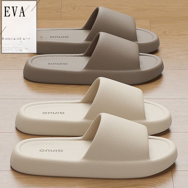 New slippers for home decoration, luxurious men&#039;s indoor bathroom slippers, EVA odor proof couple&#039;s and women&#039;s home sandals,