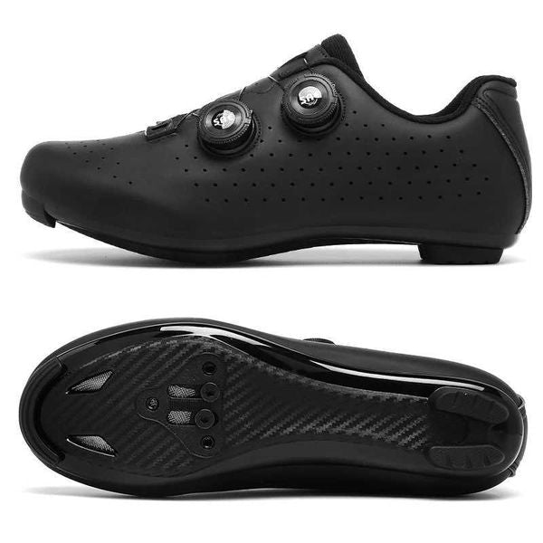 Bike Road Men Sapatos MTB Bike Sapatos Big Tamanho Big Doub Buck Strap Lacing Syst Syst Lighted Lightweight Cycling Outdoor Shoesxj241121