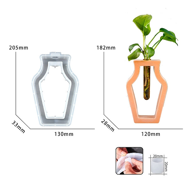 Vasenformen aus Silikon selber machen