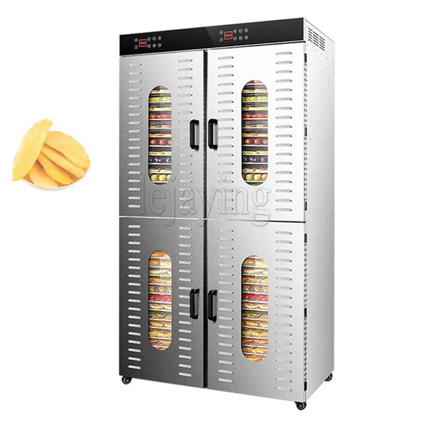 Industrial 95kg Food Dehydrator Dry Fruit Dryer Machine 80 Trays Dried Fruit Cabinet Food Dryer Celery Tomato Potato Dehydrator