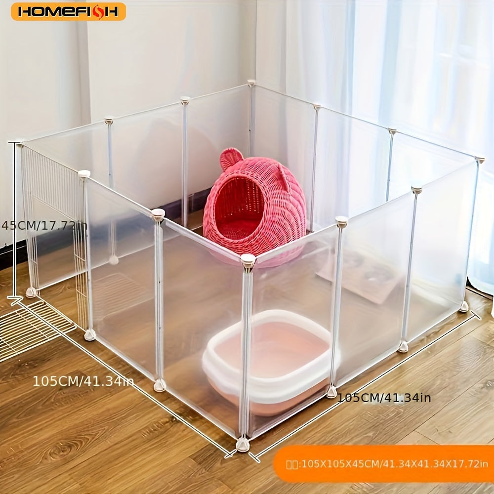 TEMU Cat Pen Rabbit Pen Dog Pen For Small Dogs Indoor Dog Cage Small Dogs And Cats Home Isolation Door Pet Fence Kennel Dog Cage Cat Cage