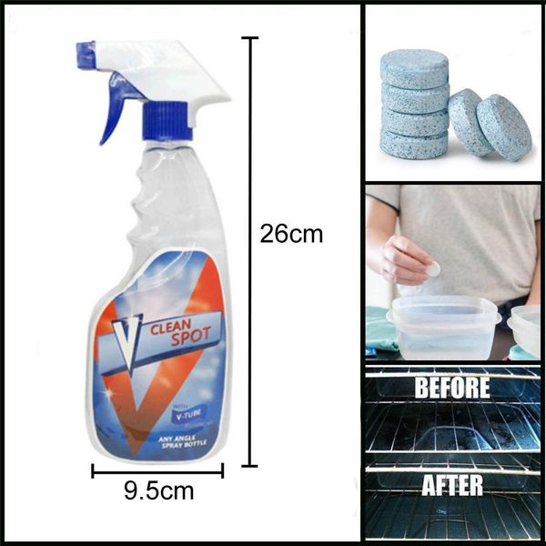 Other Household Cleaning Tools Accessories Wholesale Car Windshield Glass Washer Spray 10 Pcs Scale Removal Decontamination Efferv Dh4Y1 ZZ