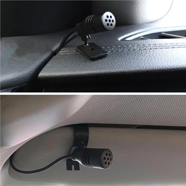 2.5mm Car Audio Microphones Jack Plug Mic Light Vehicular Accessories Consumer Electronics Enabled Replacement