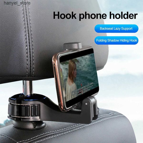 Cell Phone Mounts Holders General Motors Bracket Hook Multi functional Suspension Storage Mobile Phone Bracket Rear Seat Hook Bag Wallet Bag