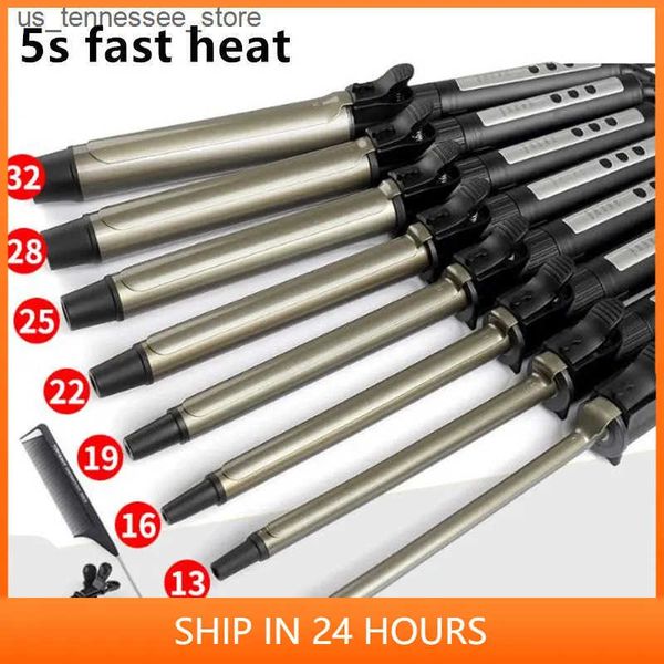 Hair Curlers Straighteners Professional Ceramic Hair Curler LED Digital Temperature Display Curling Iron Roller Curls Wand Waver Hair Stylin