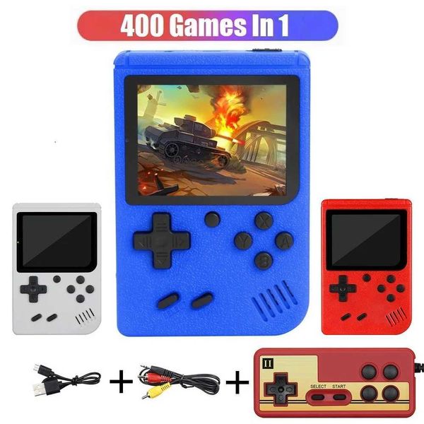 3.0 Inch Lcd Sn Retro Video Games Console Built-in 400 IN 1 Handheld Portable Pocket Mini Game Player for Christmas Gift Z241029