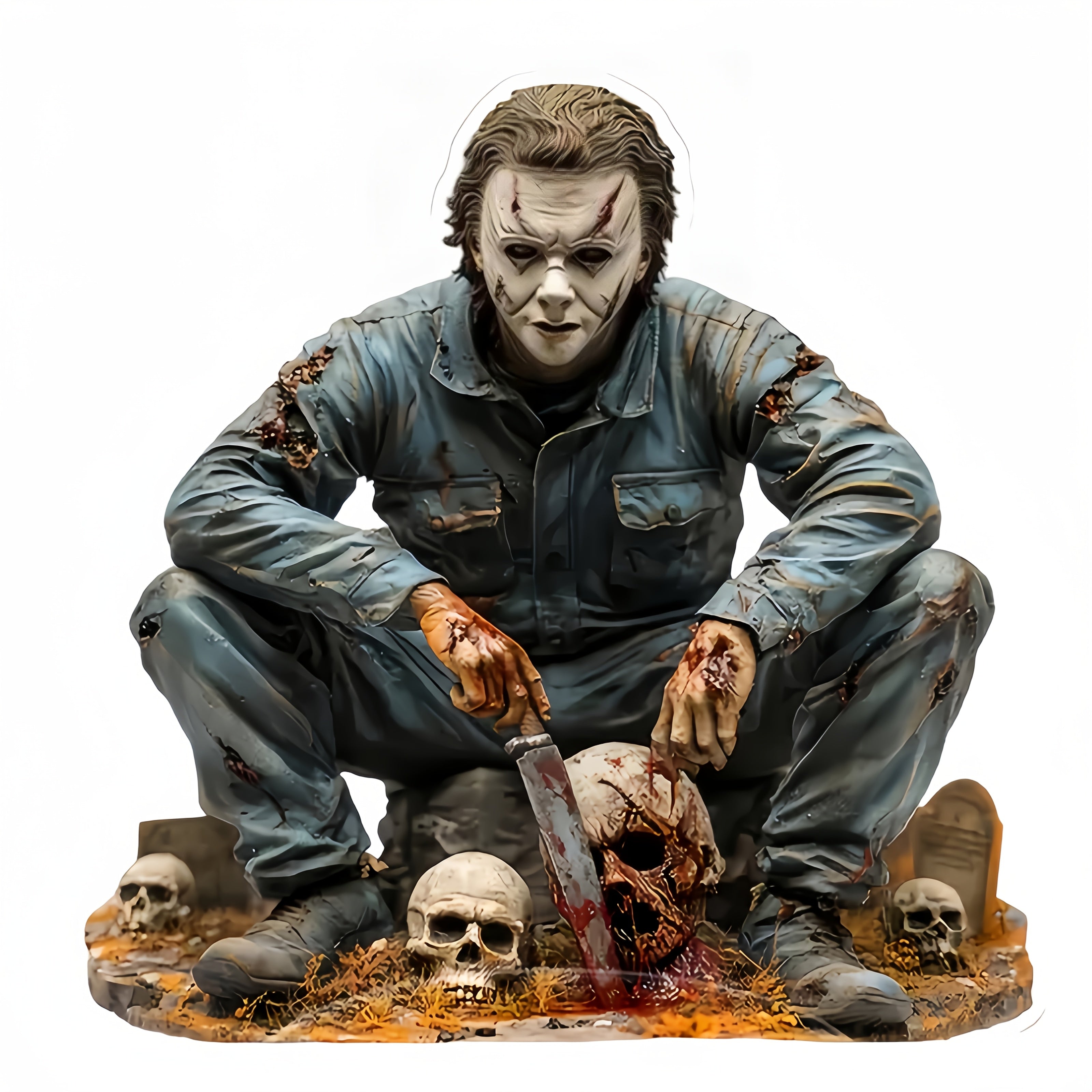 TEMU Halloween Decal Sticker - Premium Waterproof & Scratch-resistant Vinyl Bumper Sticker For Cars, Trucks, Suvs, Motorcycles, Laptops, Walls -