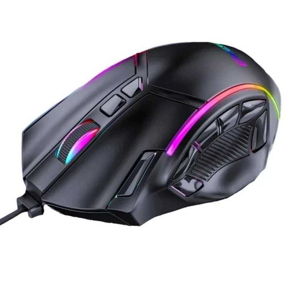 Mouse Keyboard Accessories Mouse 12800DPI RGB Gaming Mouse 12 Programmable Keys Gaming Mouse RGB Lights Up To 6 LevelsM240725