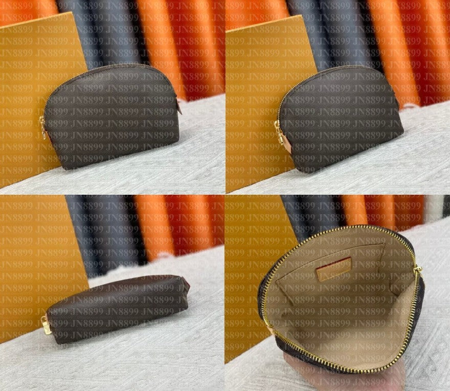 Designer Bag COSMETIC POUCH Mini Women Lipstick Makeup Beauty Case Toiletry Toilet Pouch Travel Bag Woman Clutch Handbags Luxury Purse Samll Bags Wa