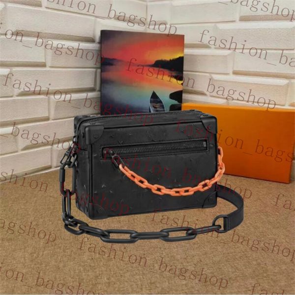 Designer bag City Mini soft trunk bag Men Womens M44735 make up satchel Clutch Bags Genuine Leather chain Crossbody Shoulder Bags Small squa