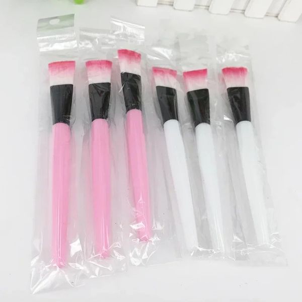 2024 NEW 10 Pcs Soft Makeup Brush DIY Mask Brushes Foundation Skin Face Care Tool Acrylic-Handle Gel Cosmetic Beauty Tools