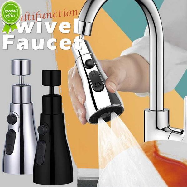 New Universal 360 Rotate Extender Aerator Plastic Splash Filter Kitchen Washbasin Faucet Bubbler Nozzle