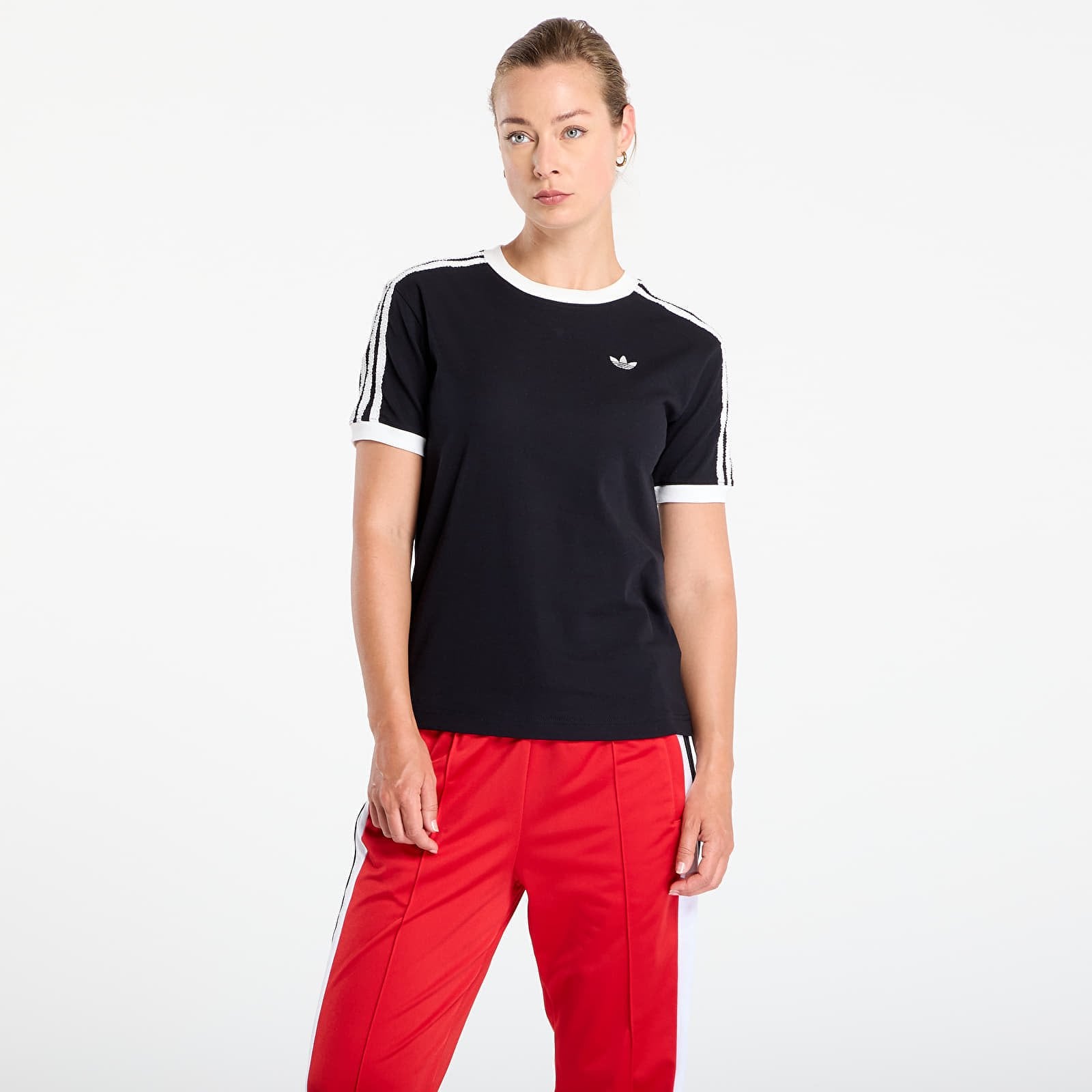 Koszulka adidas Originals Ruffle 3-Stripes T-Shirt Black M
