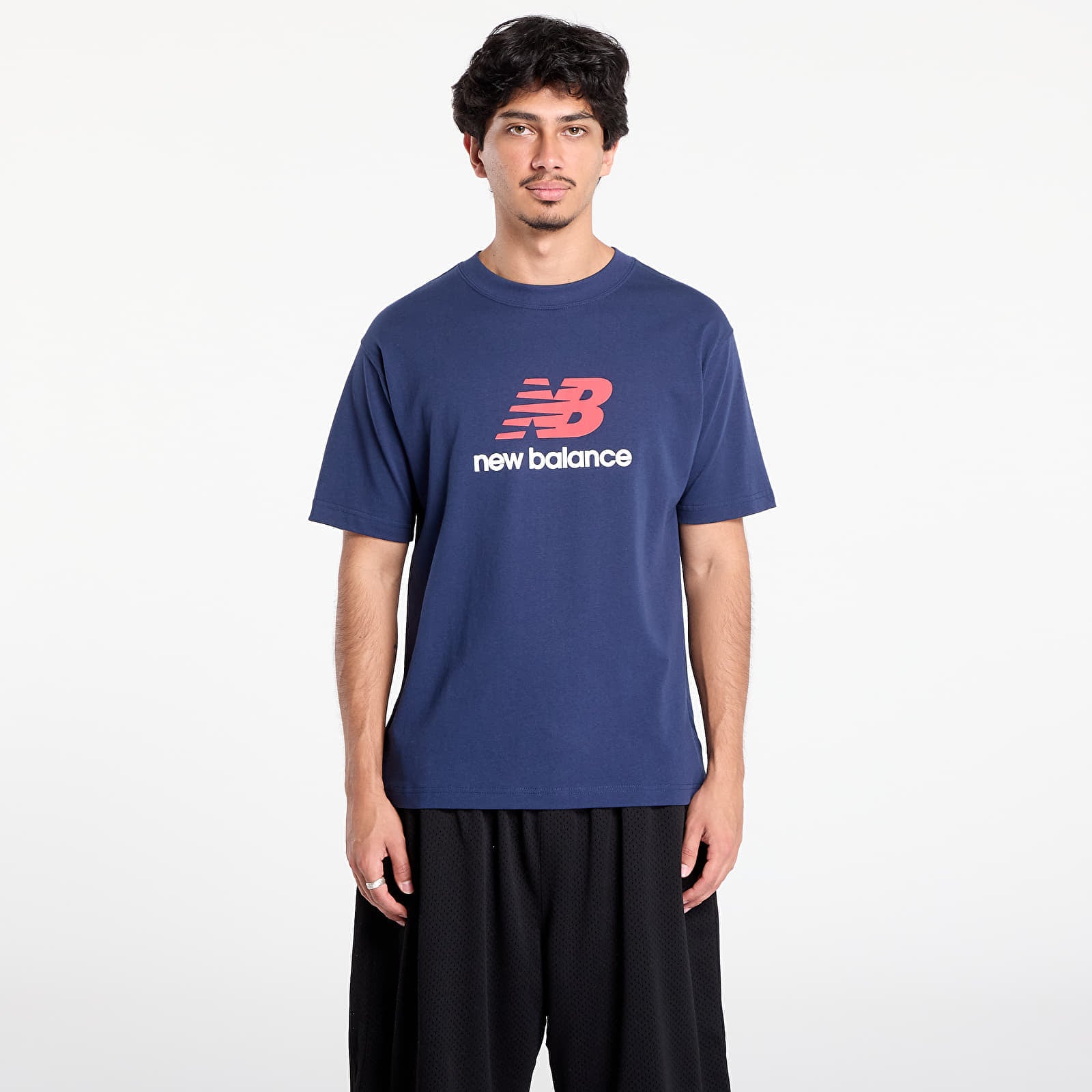 Koszulka New Balance Athletics Logo T-Shirt Blue L