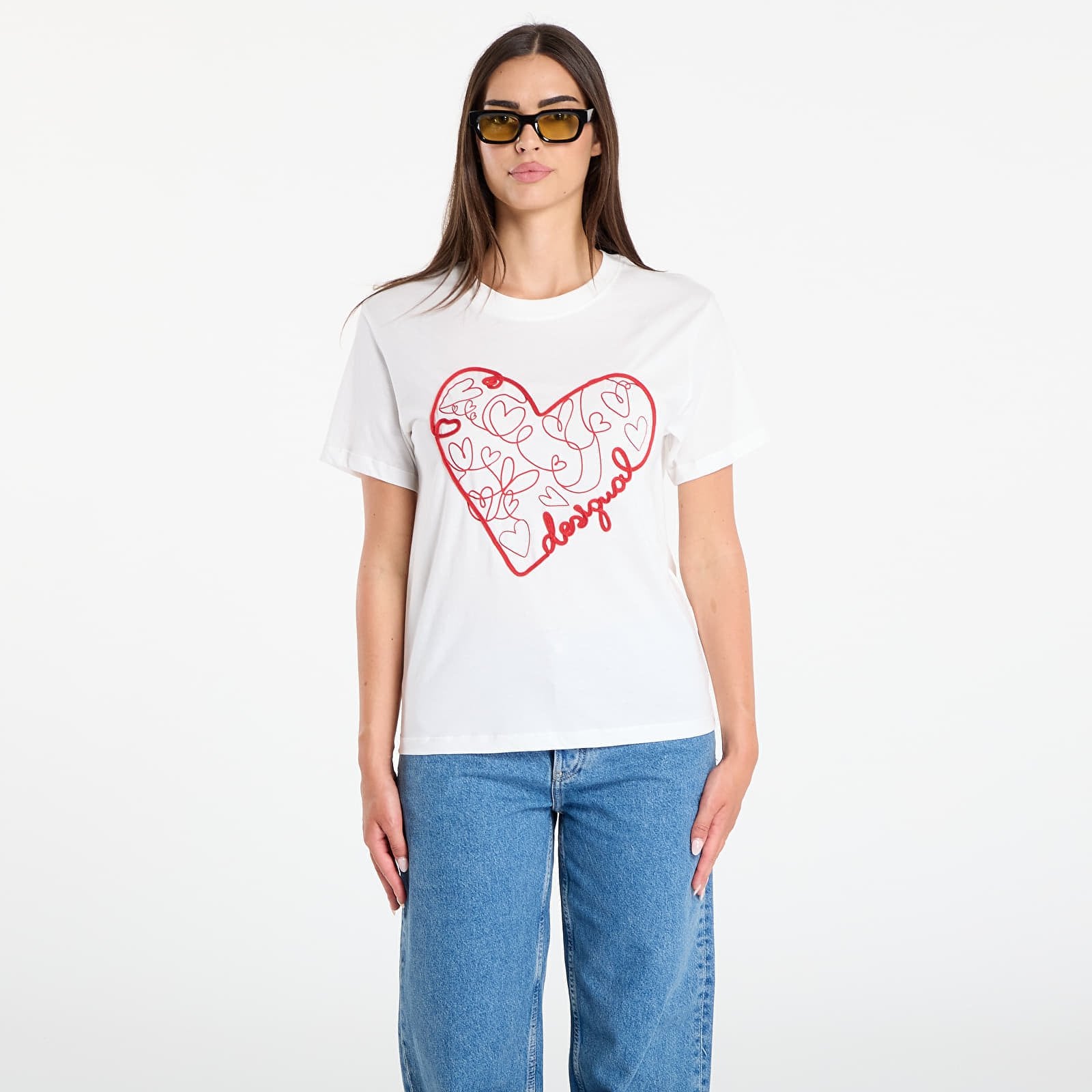 Koszulka Desigual Roma T-Shirt White XS