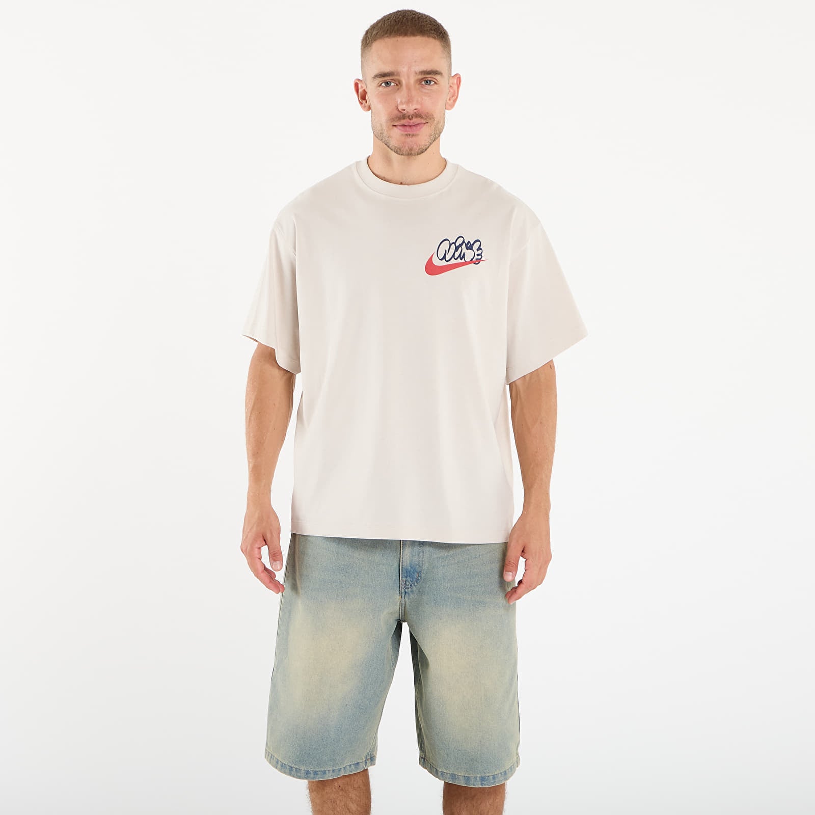 Koszulka Nike Solo Swoosh Men's T-Shirt Lt Orewood Brn XL