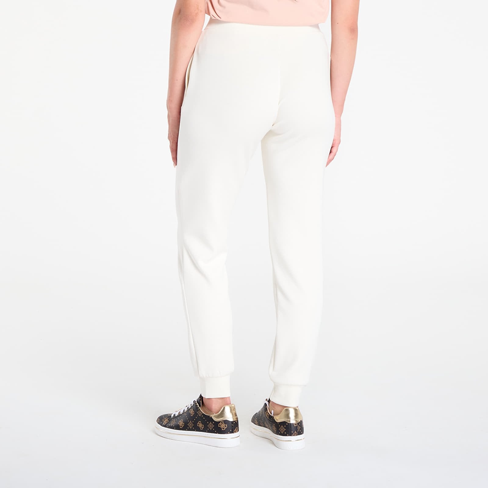 Spodnie GUESS Olympe Long Pants Cream S