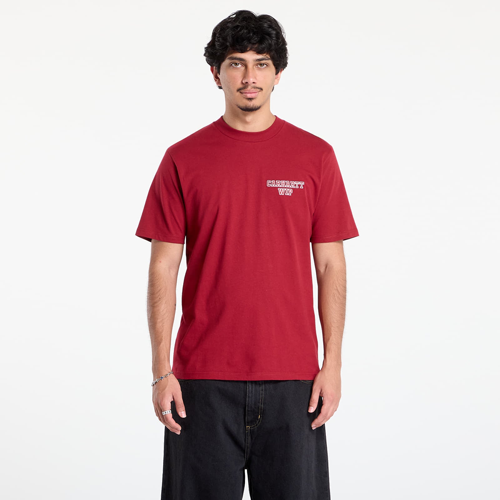 Koszulka Carhartt WIP S-S Alumni T-Shirt Scarlet XXL