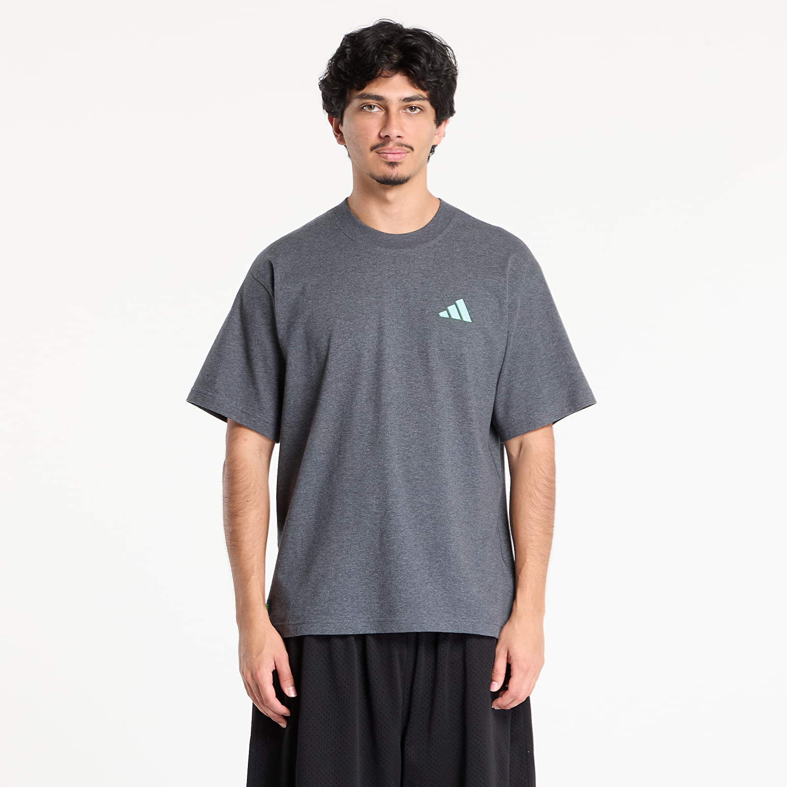 Koszulka adidas Mercedes - AMG Petronas Formula One Team Premium Sweat T-Shirt Dark Grey Heather M